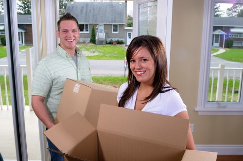 Ethical supply chain and worker protection concept for storage business