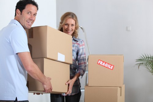 Secure storage unit for removals and storage in Cockfosters